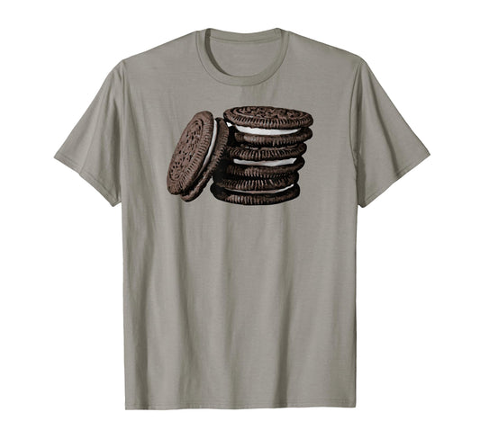 Chocolate Cream Filled Cookie Deserts Cookies T-Shirt