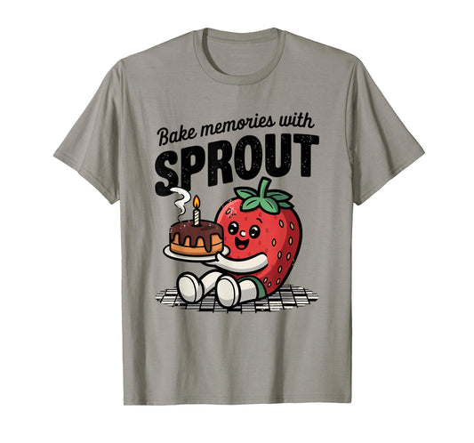 Bake Memories With Sprout Dandy's World Birthday T-Shirt