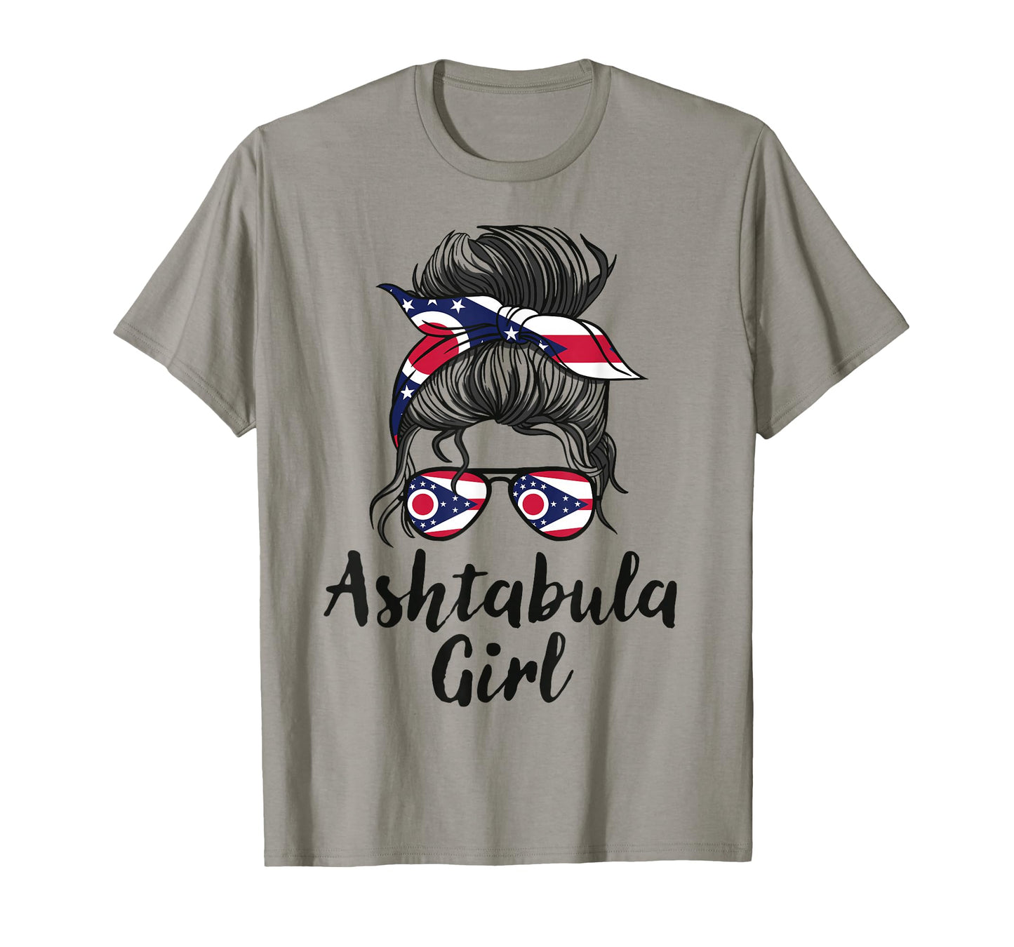 Ashtabula Ohio Women Girl T-Shirt