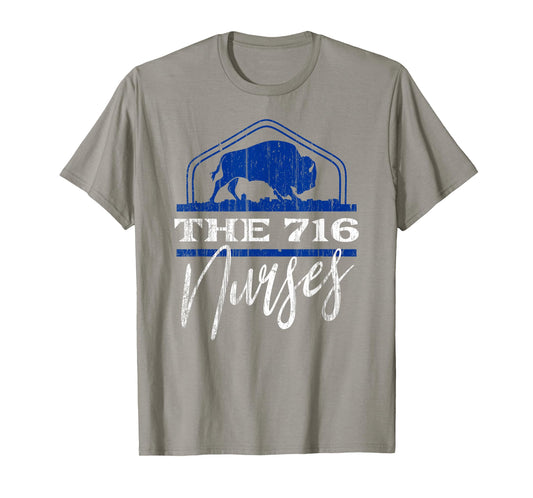 B-LO Nurses Buffalo NY Pride Design T-Shirt