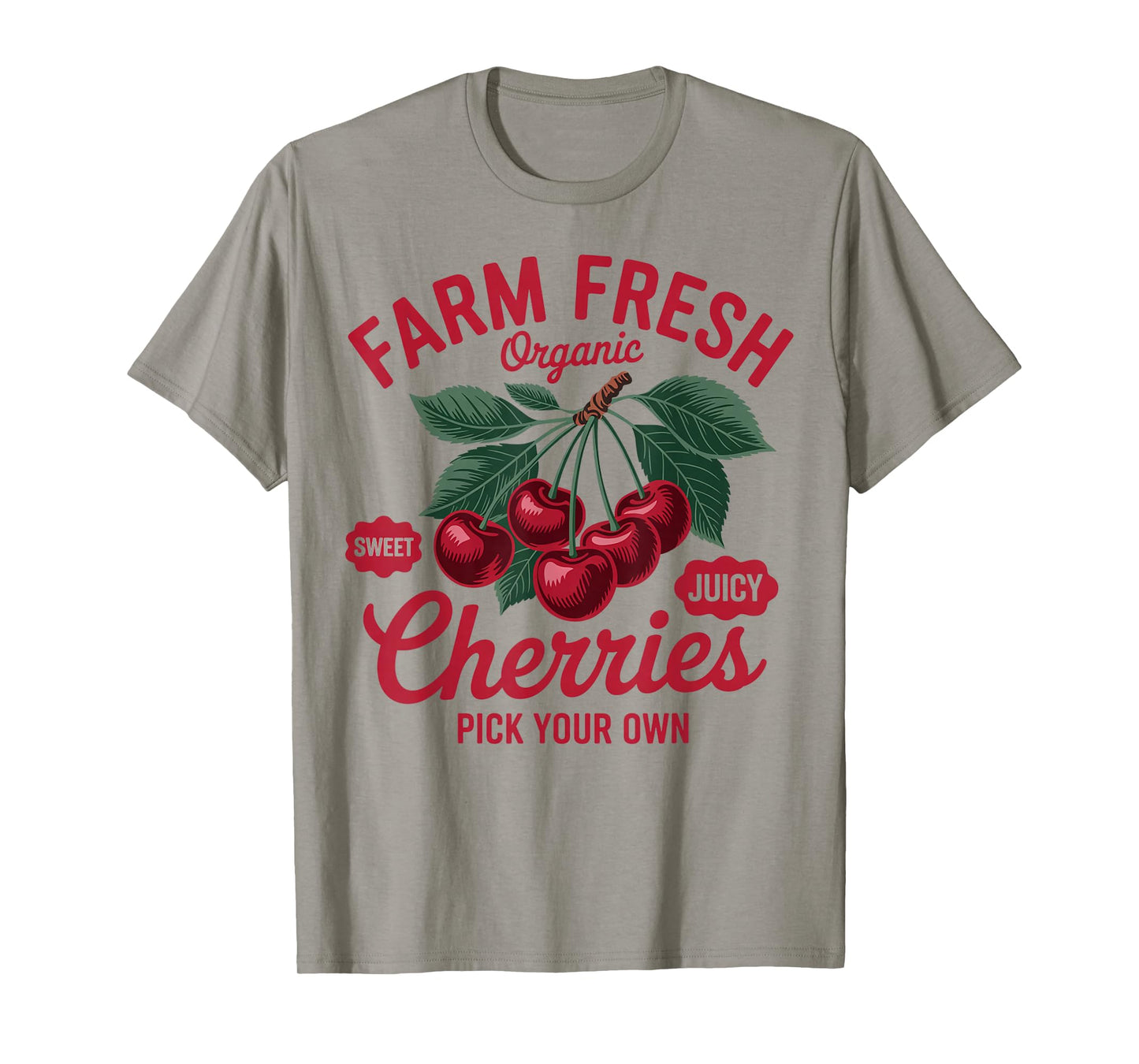 Cherry Lover Farmers Market Farmer Farm A Fresh Cherries T-Shirt
