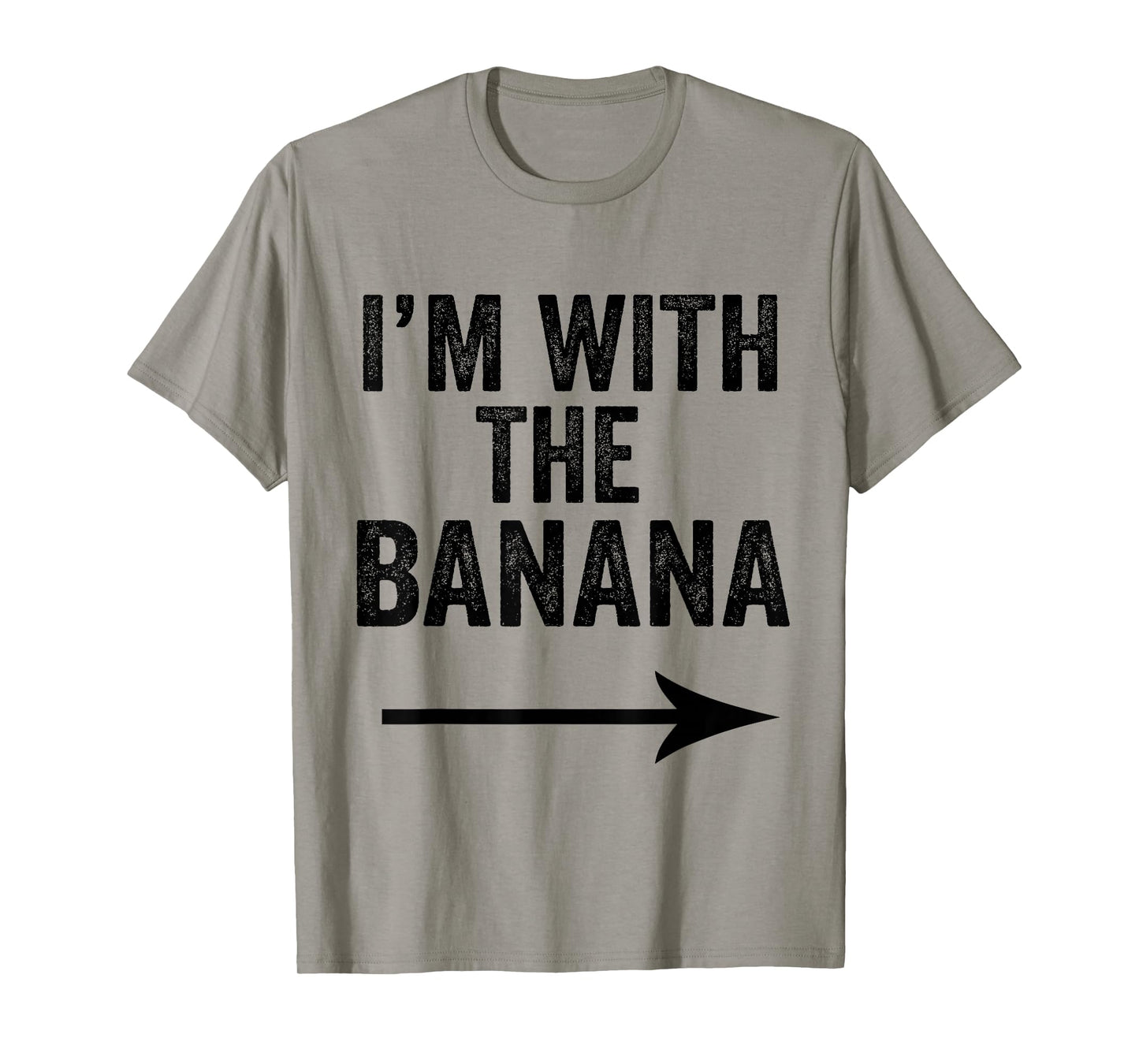 I'm with The Banana Costume Matching Couple T-Shirt