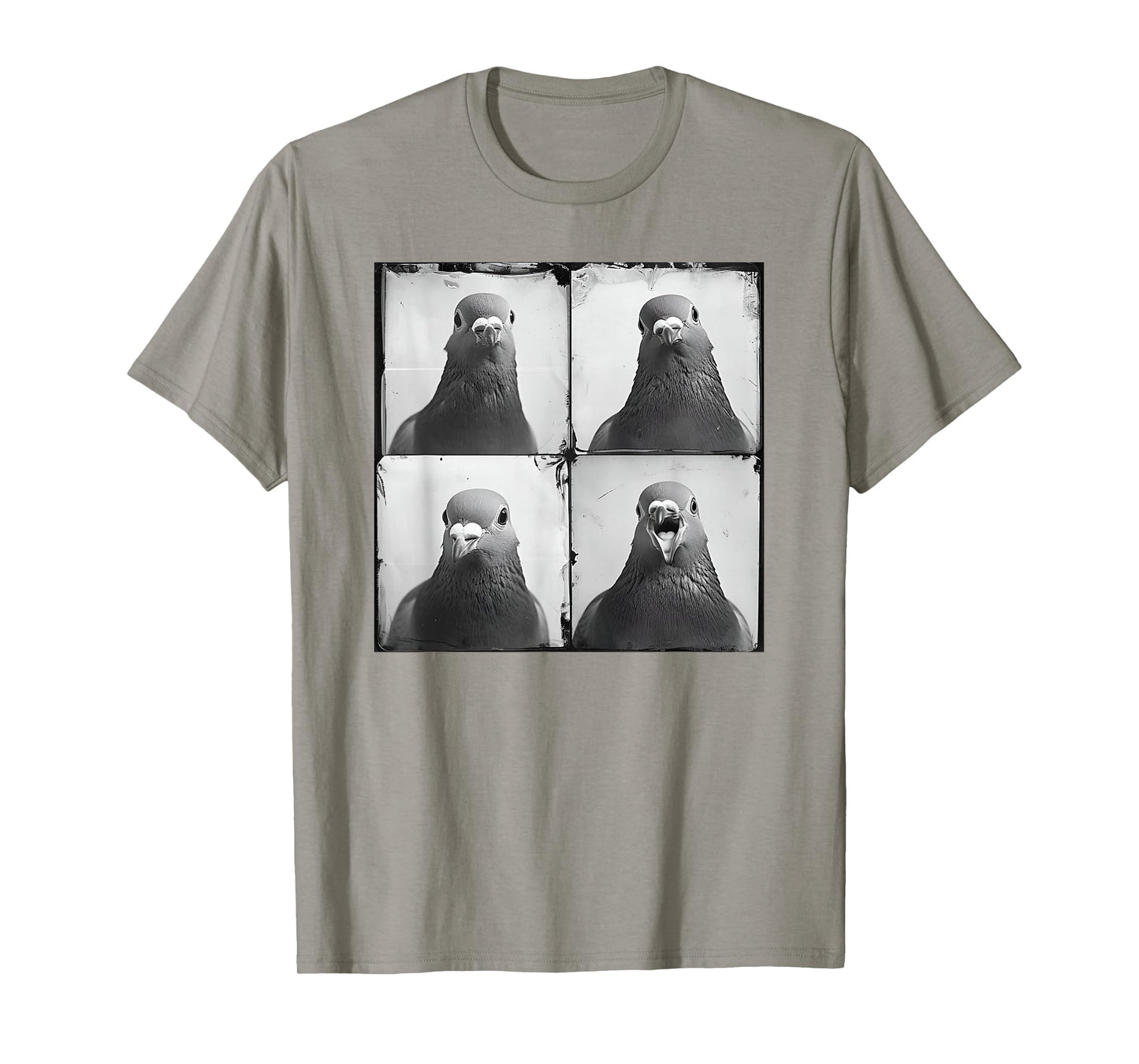 Pigeon Fancier Retro Portrait Keep Pigeons Funny Animal T-Shirt