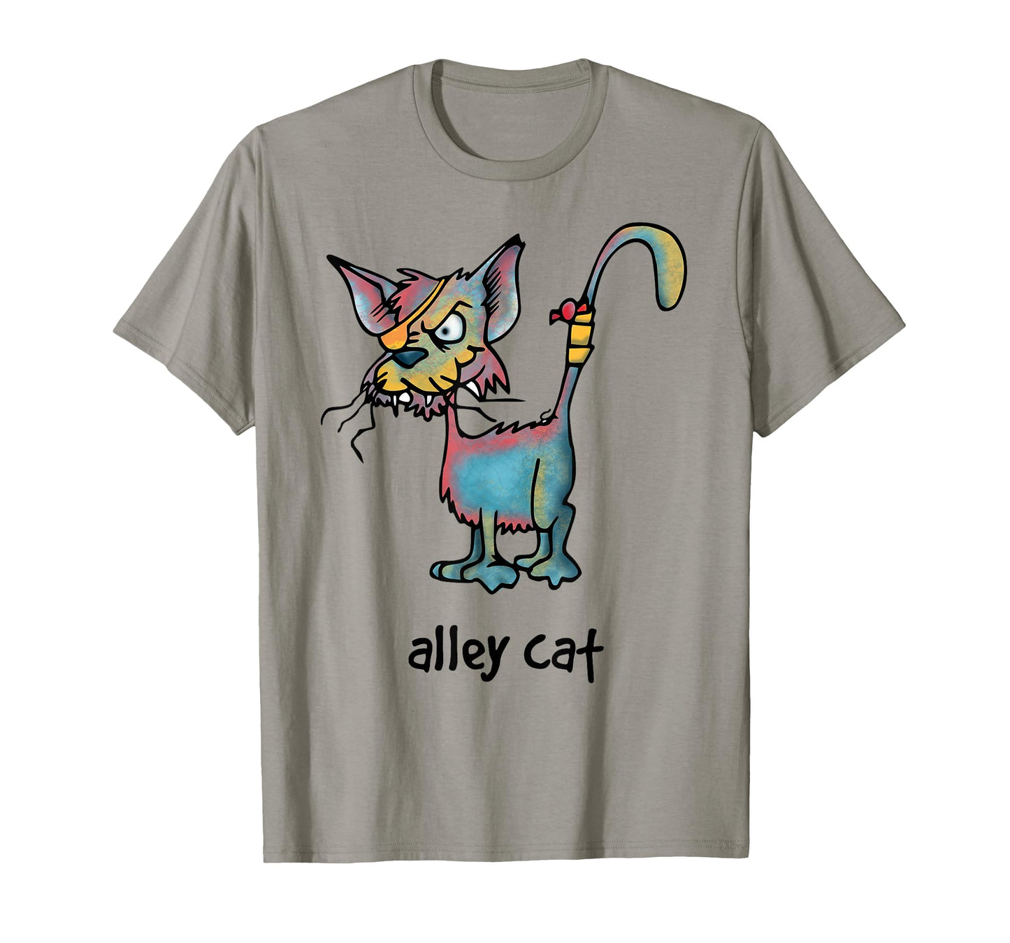 Alley cat cartoon - for cat lovers with a sense of humor T-Shirt
