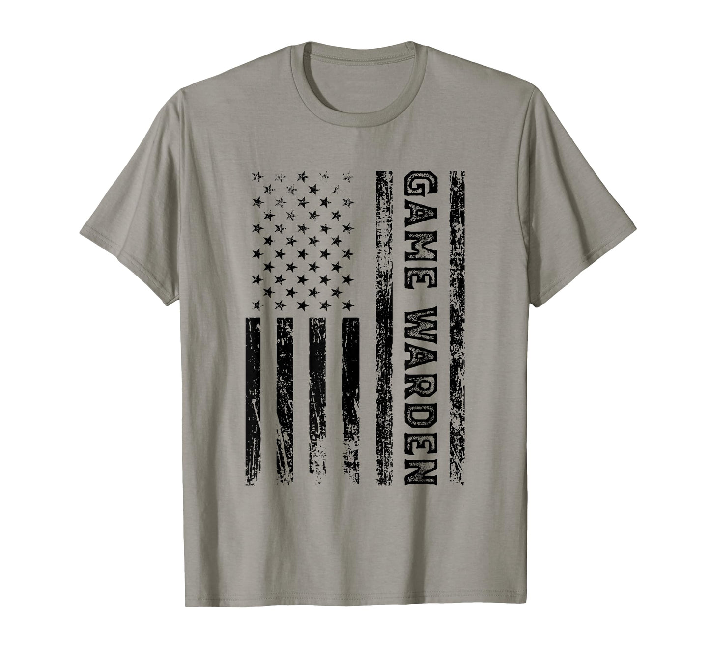 Game Warden US American Flag T-Shirt