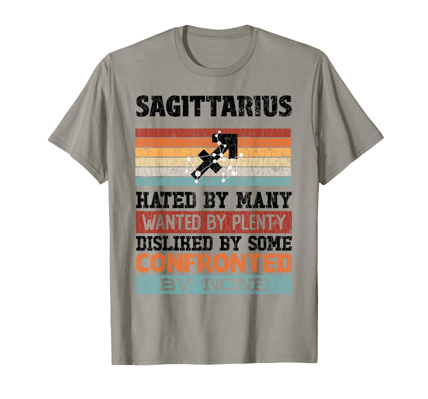 Zodiac Sign Funny Sagittarius Hated By Many Graphic T-Shirt
