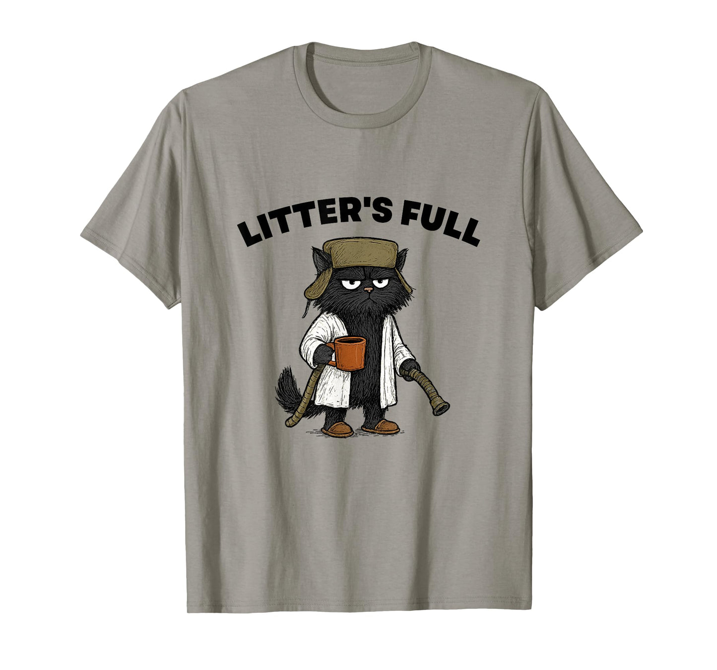 Litter’s Full Cat Parody T-Shirt