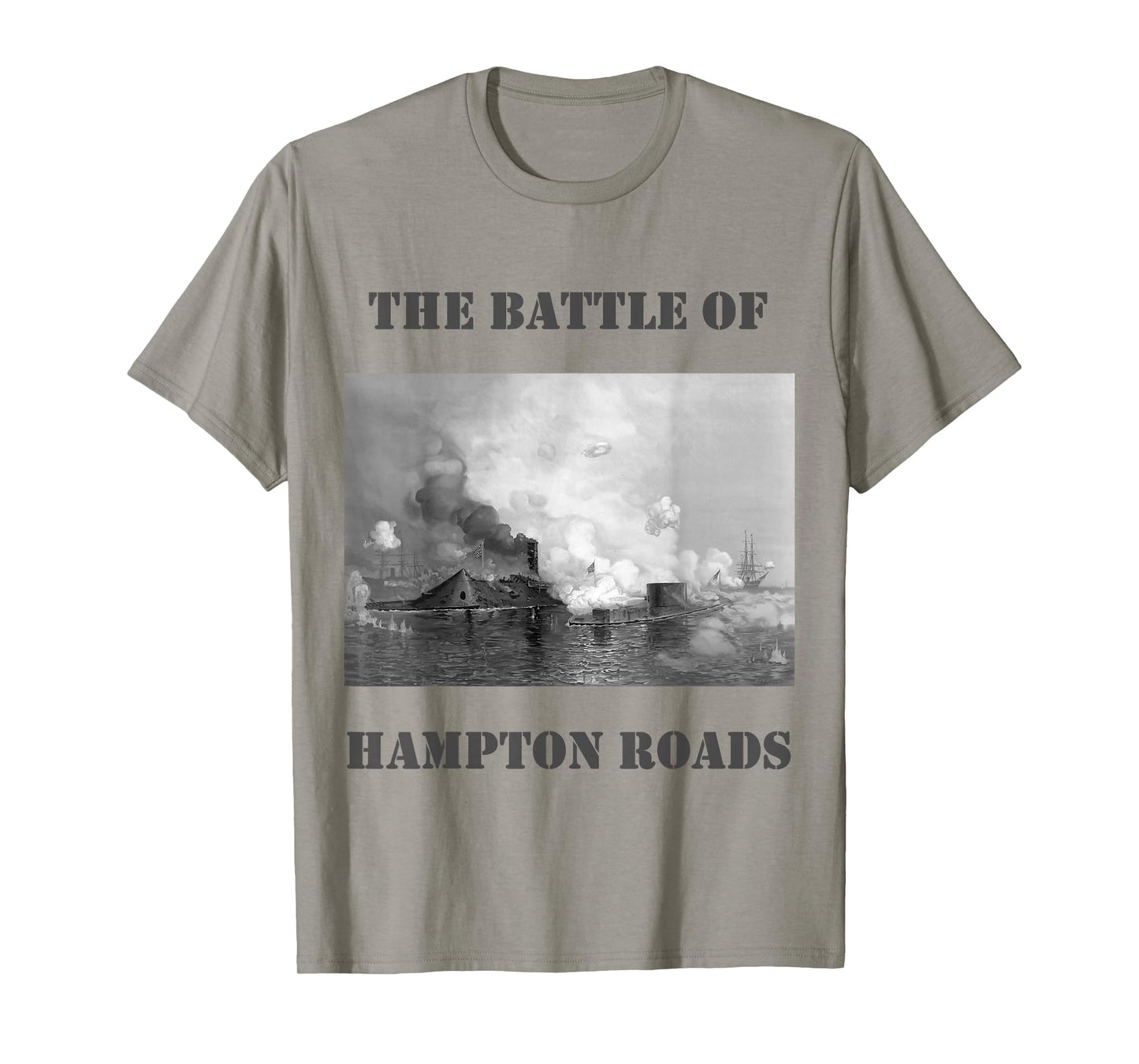 The Battle of Hampton Roads American Civil War Shirt T-Shirt
