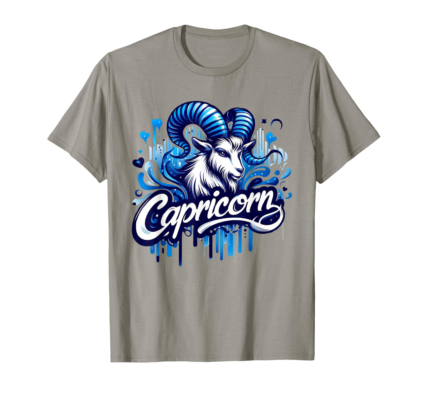 Capricorn Zodiac Symbol Horoscope Astrology Birthday T-Shirt