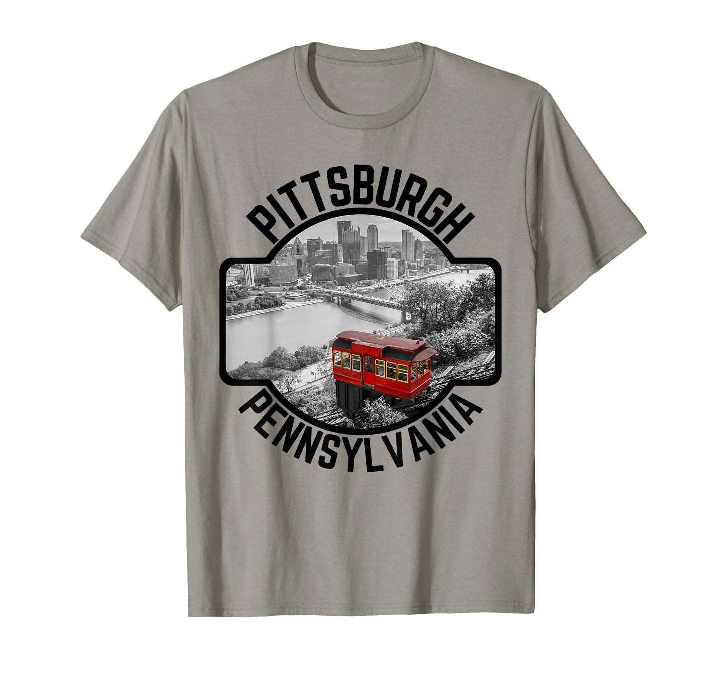 Pittsburgh Pennsylvania Steel City Skyline Photography 412 T-Shirt