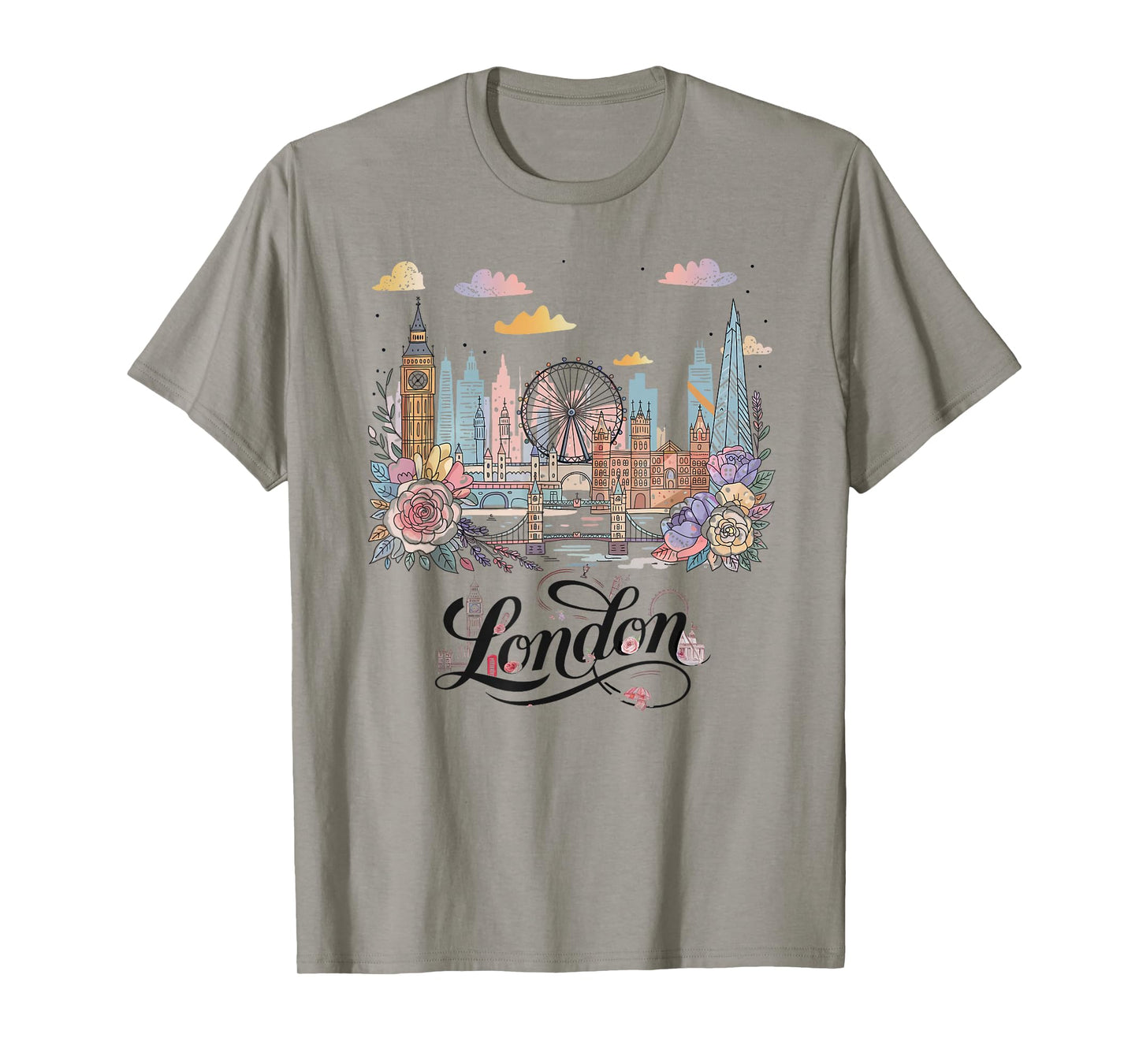 London Souvenirs Idea For Kids & British Memorabilia London T-Shirt