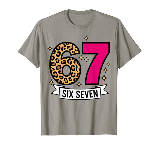 67 Six Seven Funny Meme for Women Teacher T-Shirt