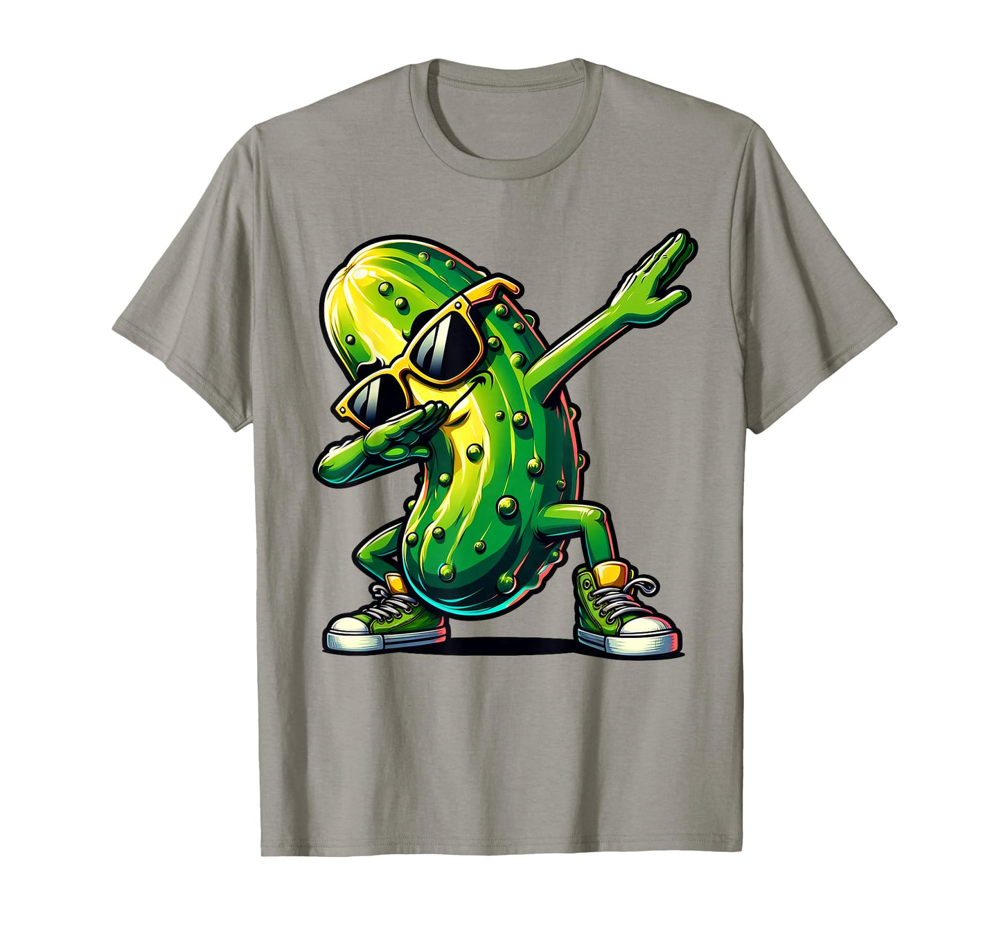 Dabbing Pickle Dancing Cucumber Pickle Lover Dab T-Shirt