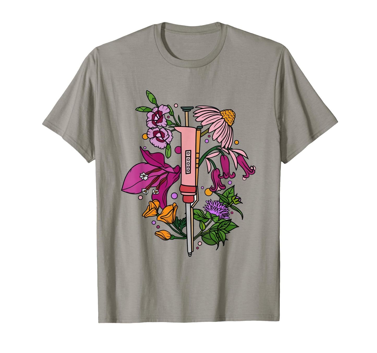 Chemistry Laboratory Pipette Medical Lab Tech Technician T-Shirt