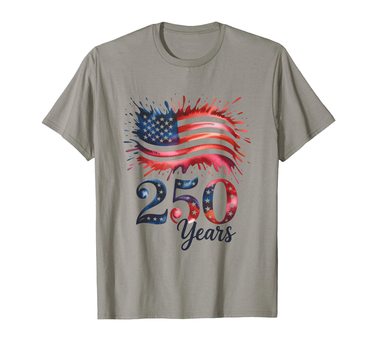 250 Years 1776-2026 250th Birthday T-Shirt