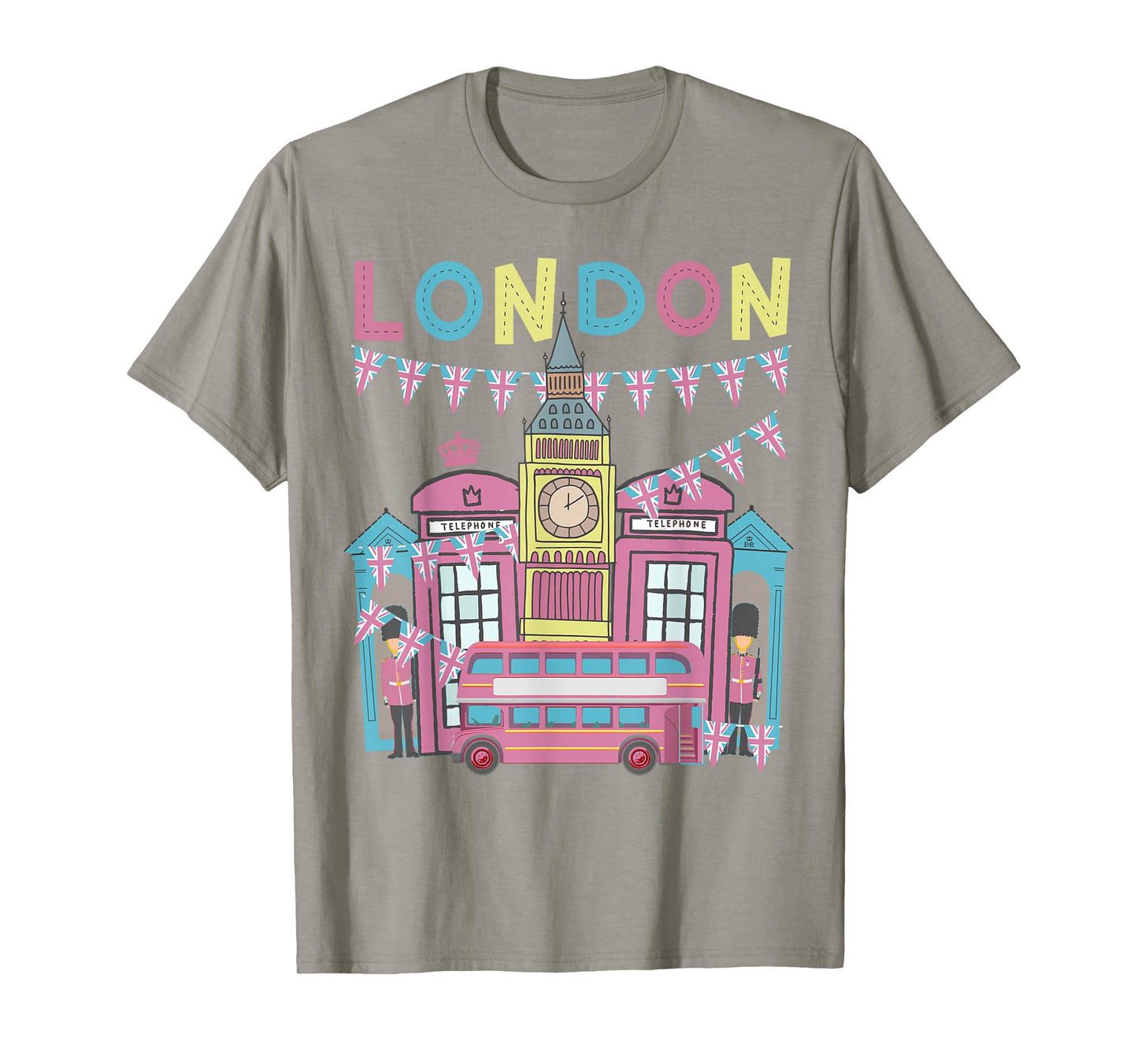 London Souvenirs Idea For Kids & English British Memorabilia T-Shirt
