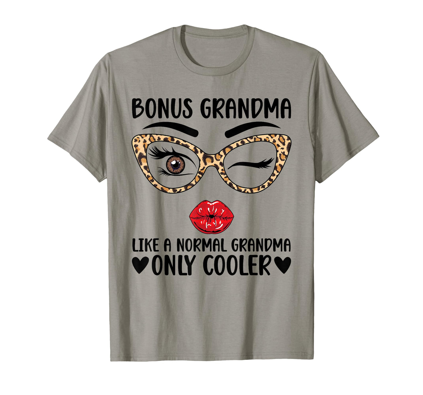 Bonus Grandma Cool Bonus Grandmother Step Grandma T-Shirt