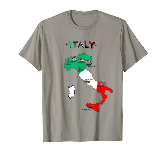 Italy Flag, Italy Lovers, Italy Shirt for Girl, Italy Men T-Shirt