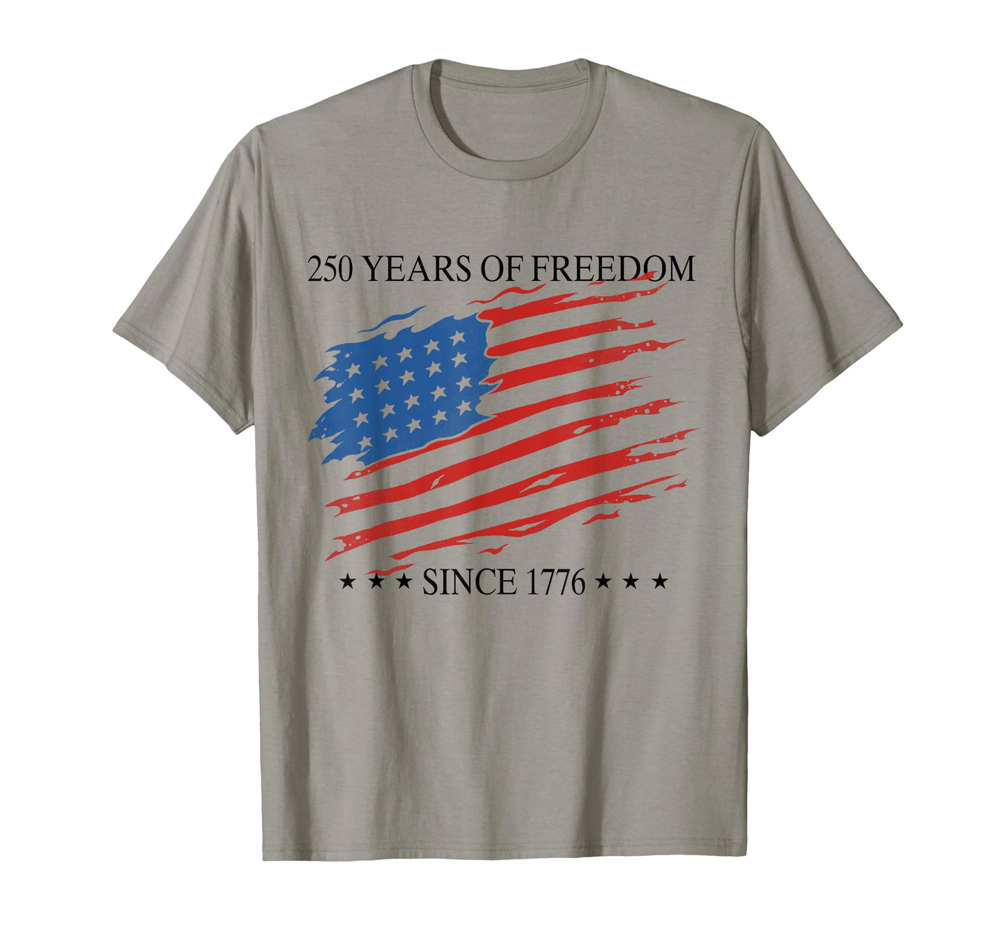 Eagle and Flag 250 Years 1776 2026 250th Birthday Party Gift T-Shirt
