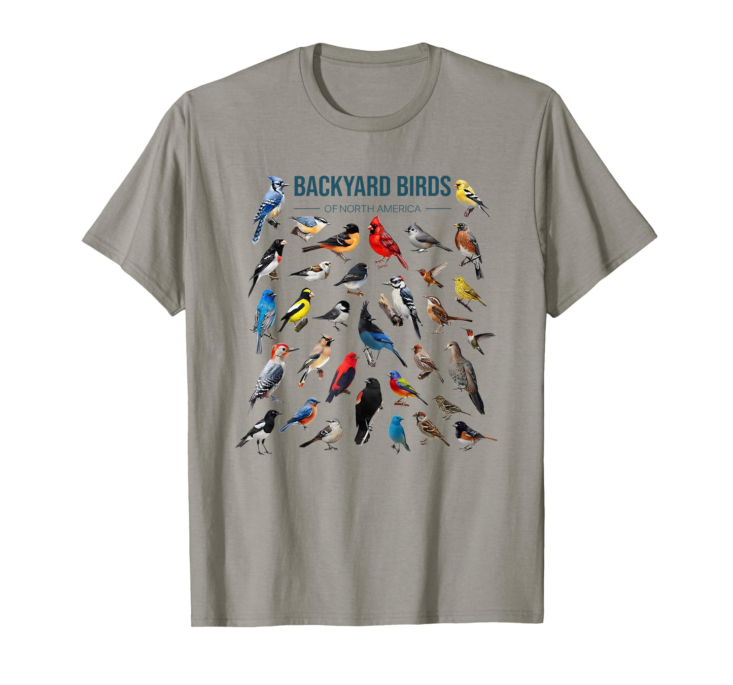 Backyard Birds Of North America T-Shirt