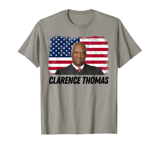 Clarence Thomas American Flag T-Shirt