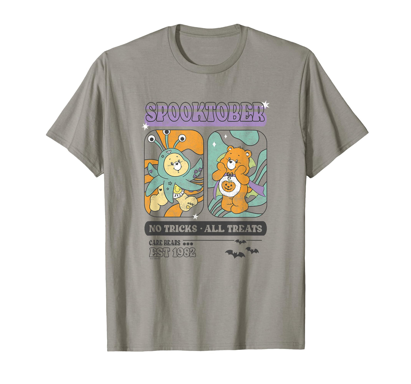 Care Bears Halloween Vintage Spooktober No Tricks All Treats T-Shirt