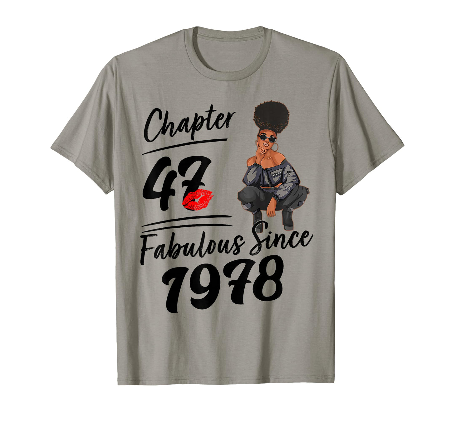 Chapter 47 Fabulous Since 1978 47th Birthday Party for Girls T-Shirt