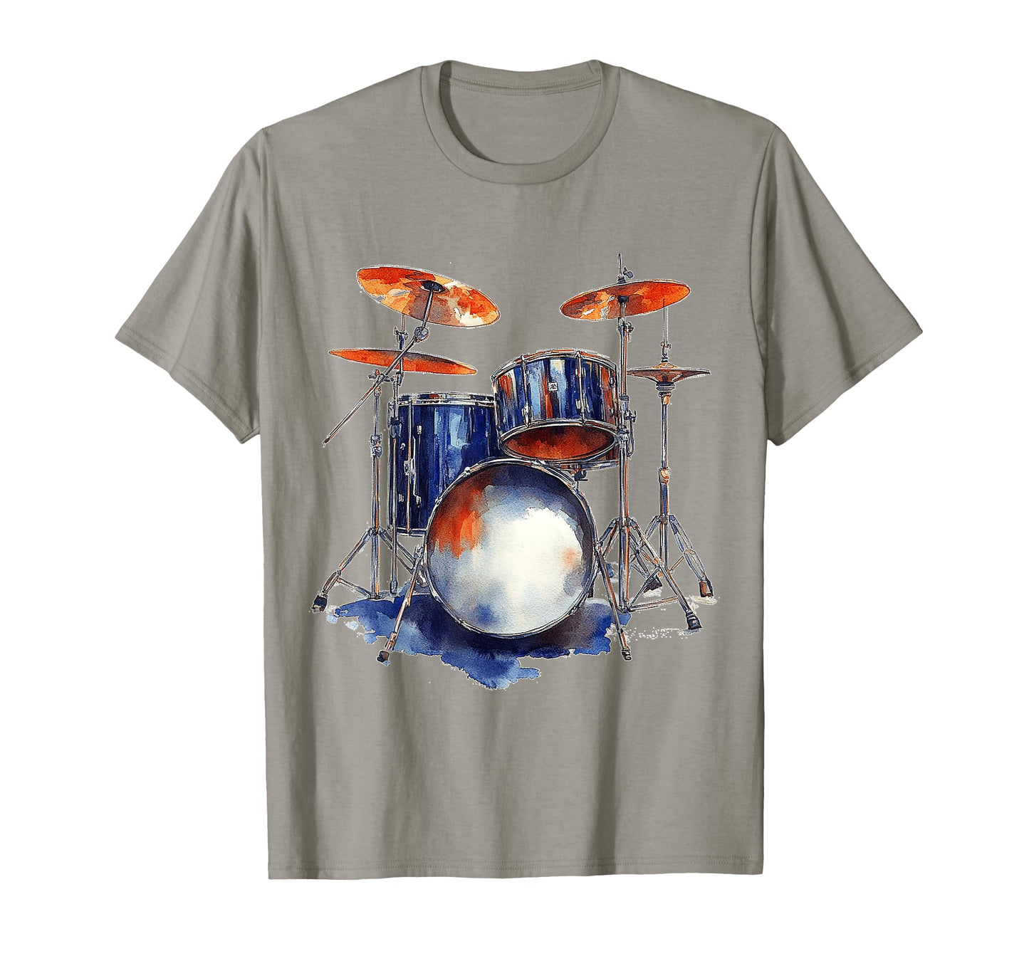 Drums Music Instrument Graphic Art Drums T-Shirt