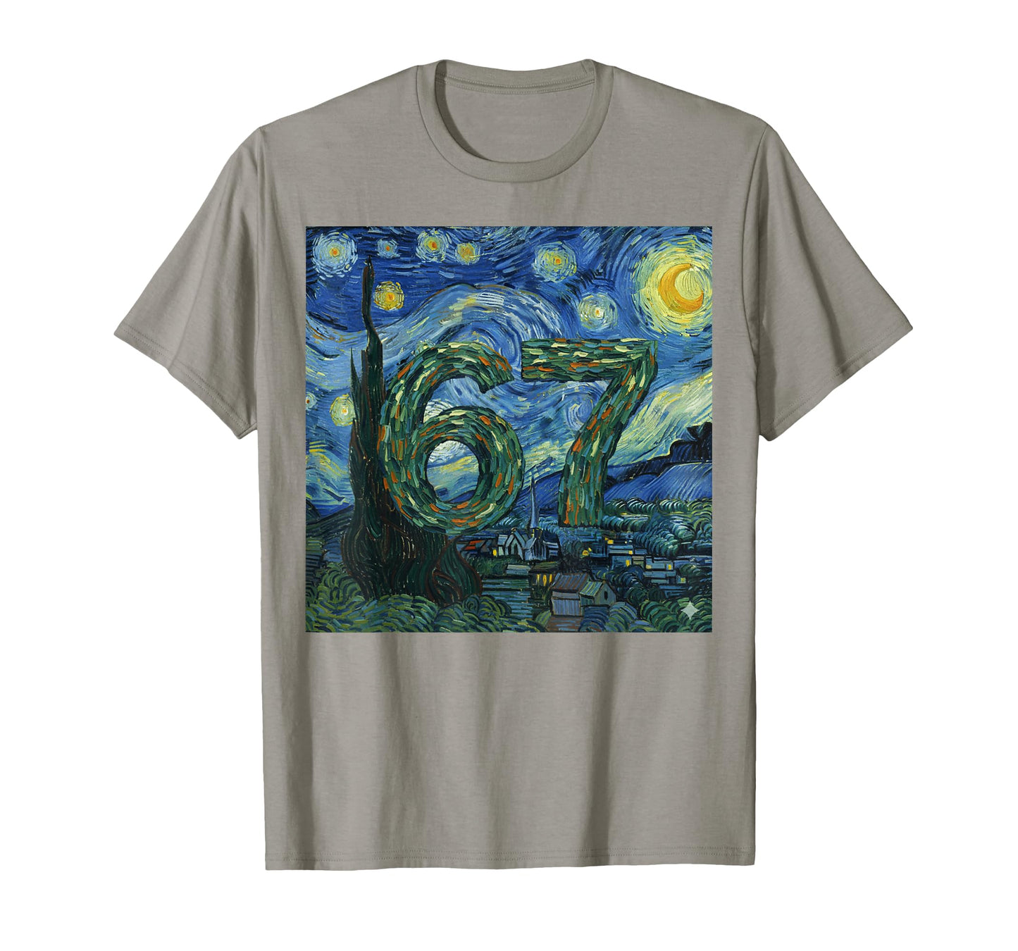 67 Van Gogh Style Gen Alpha Slang T-Shirt