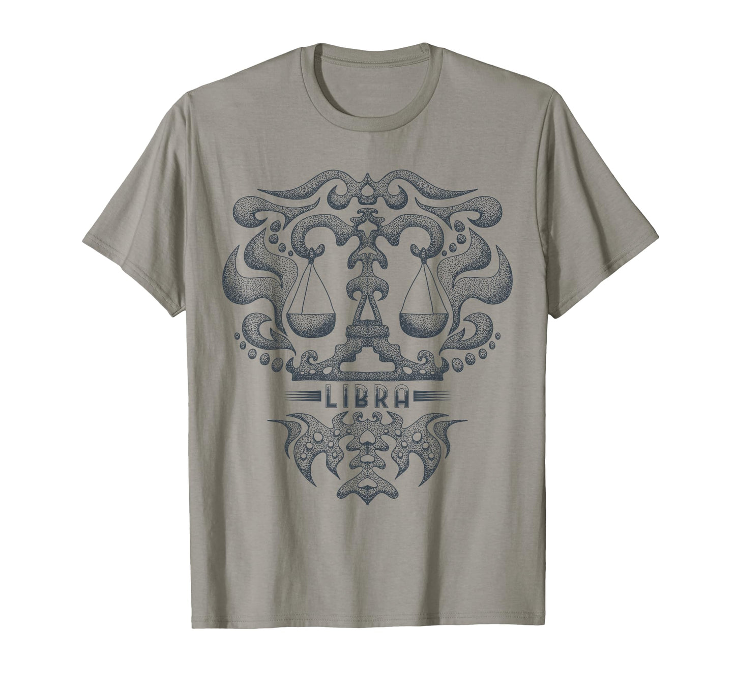 Libra Vintage Retro Libra Zodiac Sign T-Shirt