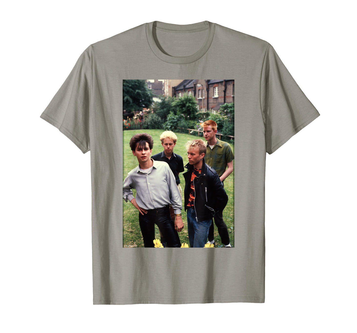 Depeche Mode Band Portrait 80s By Virginia Turbett T-Shirt