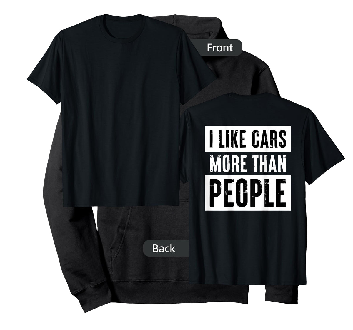 i like cars more than people T-Shirt