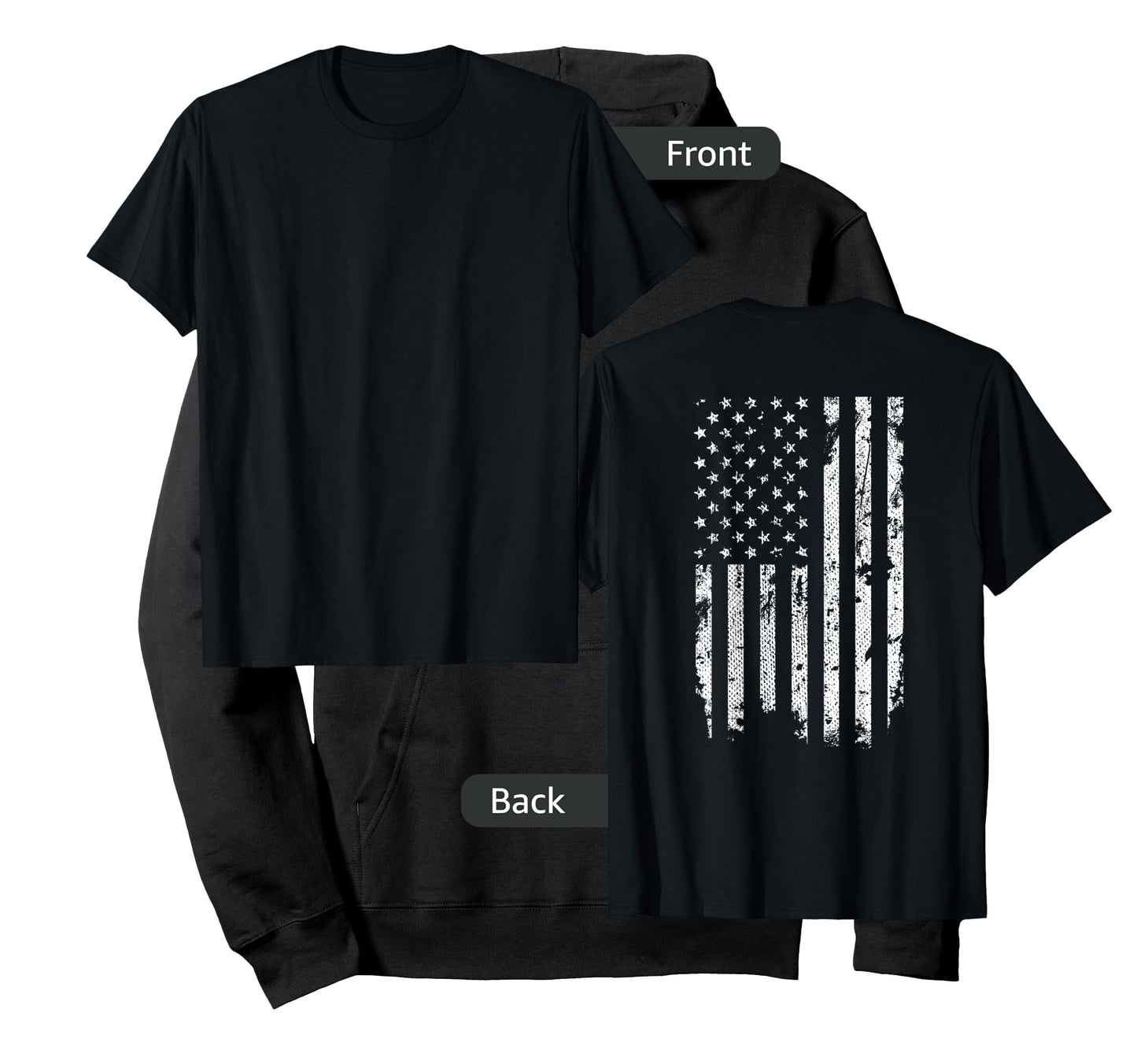 Vintage Distressed American Flag T-Shirt
