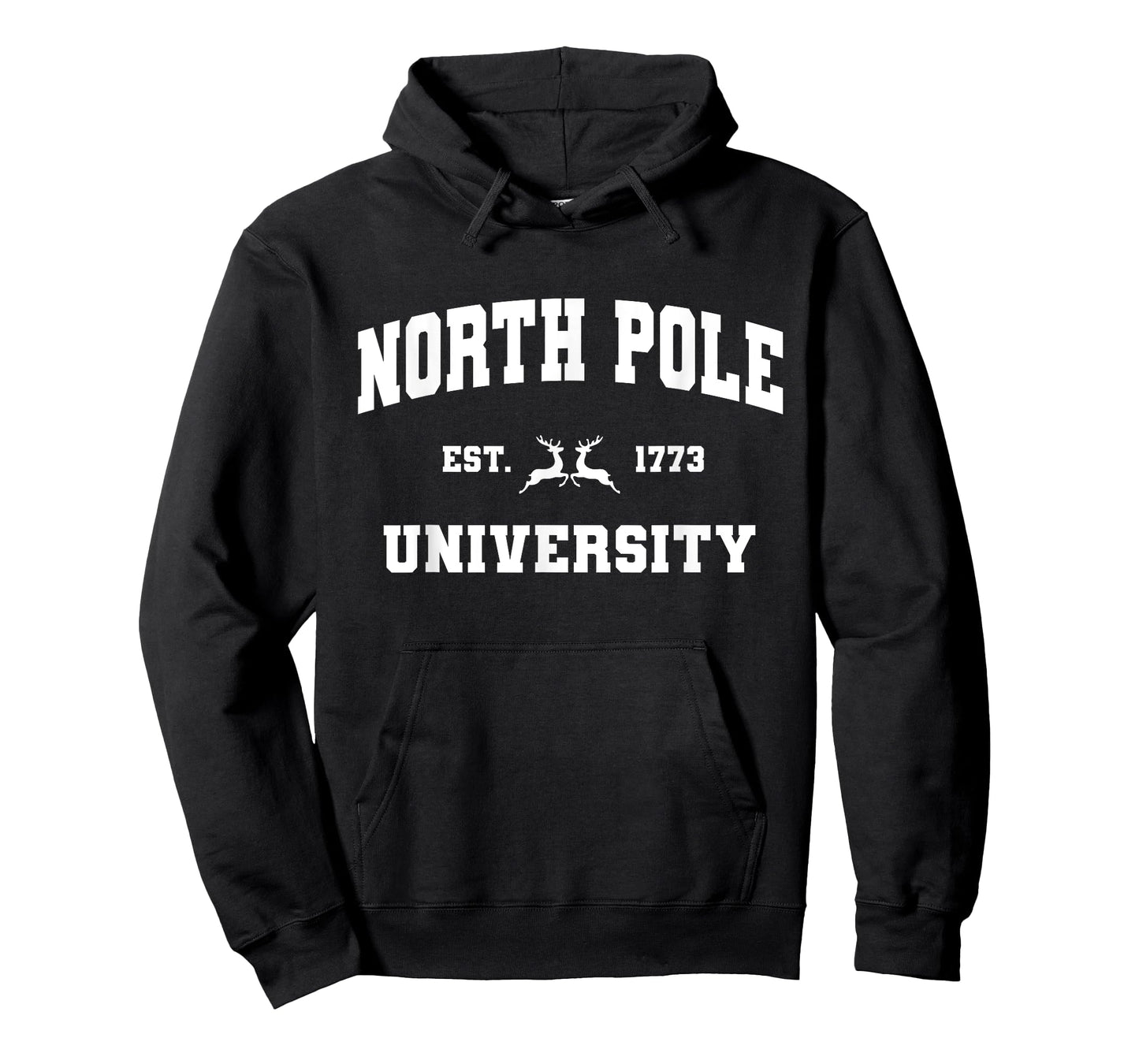 Christmas North Pole University Santa Workshop Elves Red T-Shirt