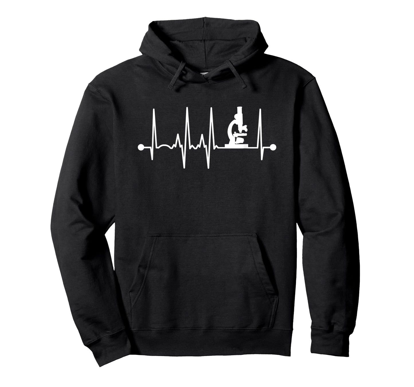 Microscope Heartbeat Microbiology Gifts for Microbiologist T-Shirt