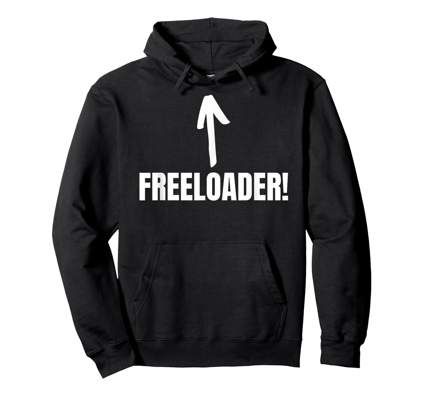 Certified Freeloader Funny Bum, Lazy, Moocher T-Shirt