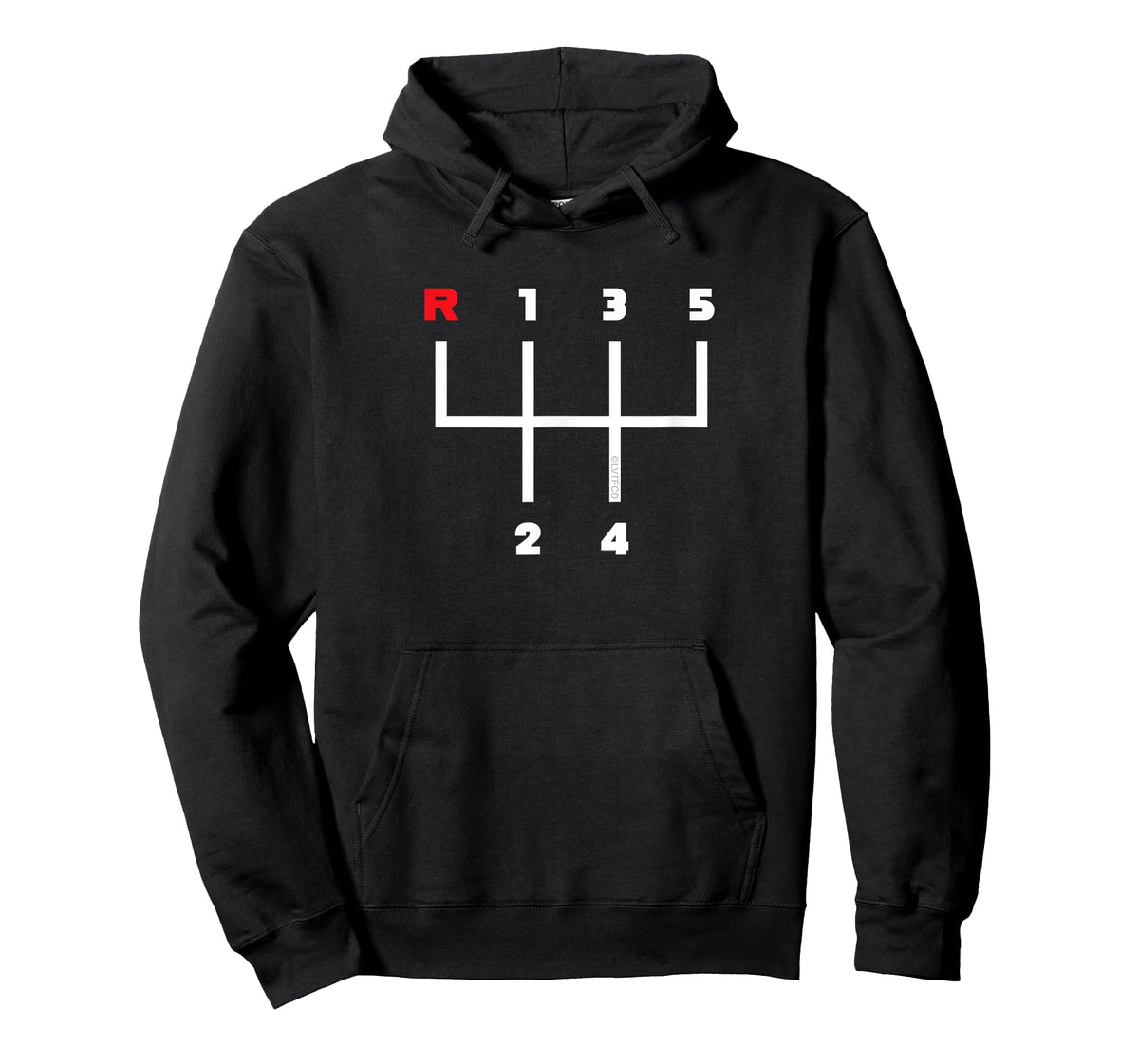 Car Gear Shifter Pattern Manual Transmission (5 Speed) T-Shirt
