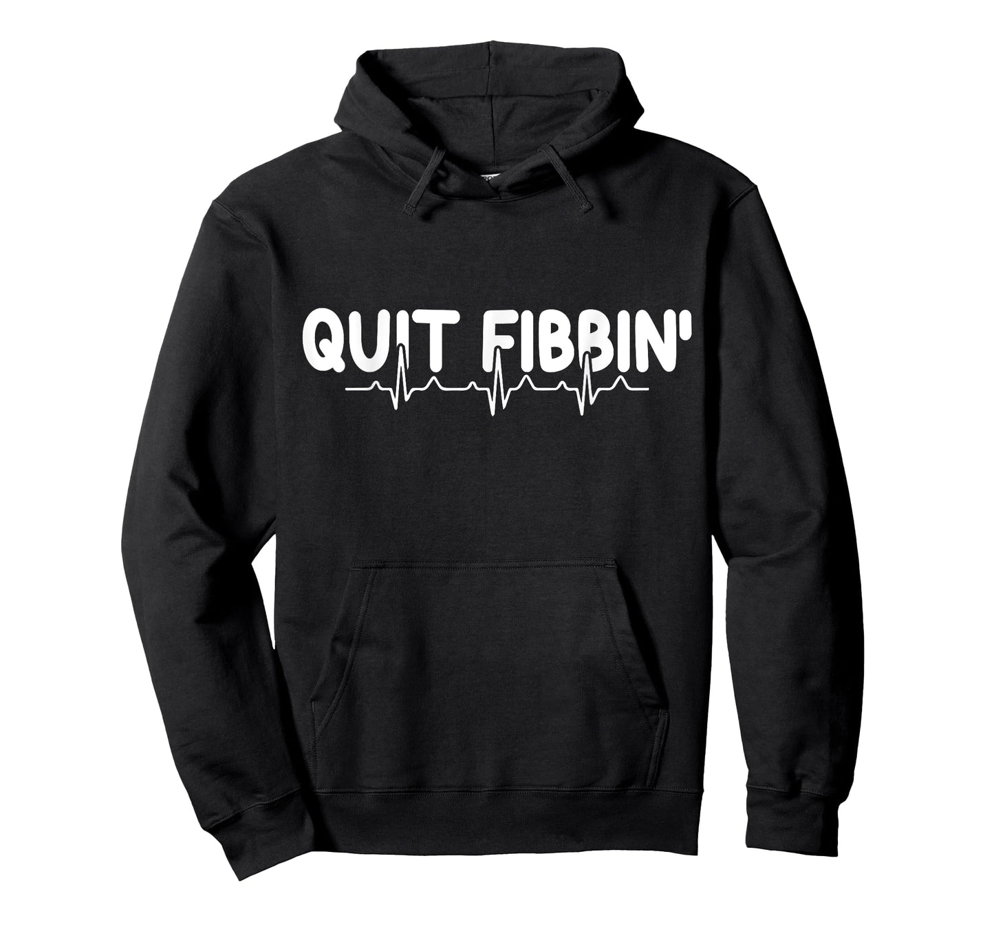 Atrial Fibrillation Funny RN Nurse Quit Fibbin Nurse EKG T-Shirt