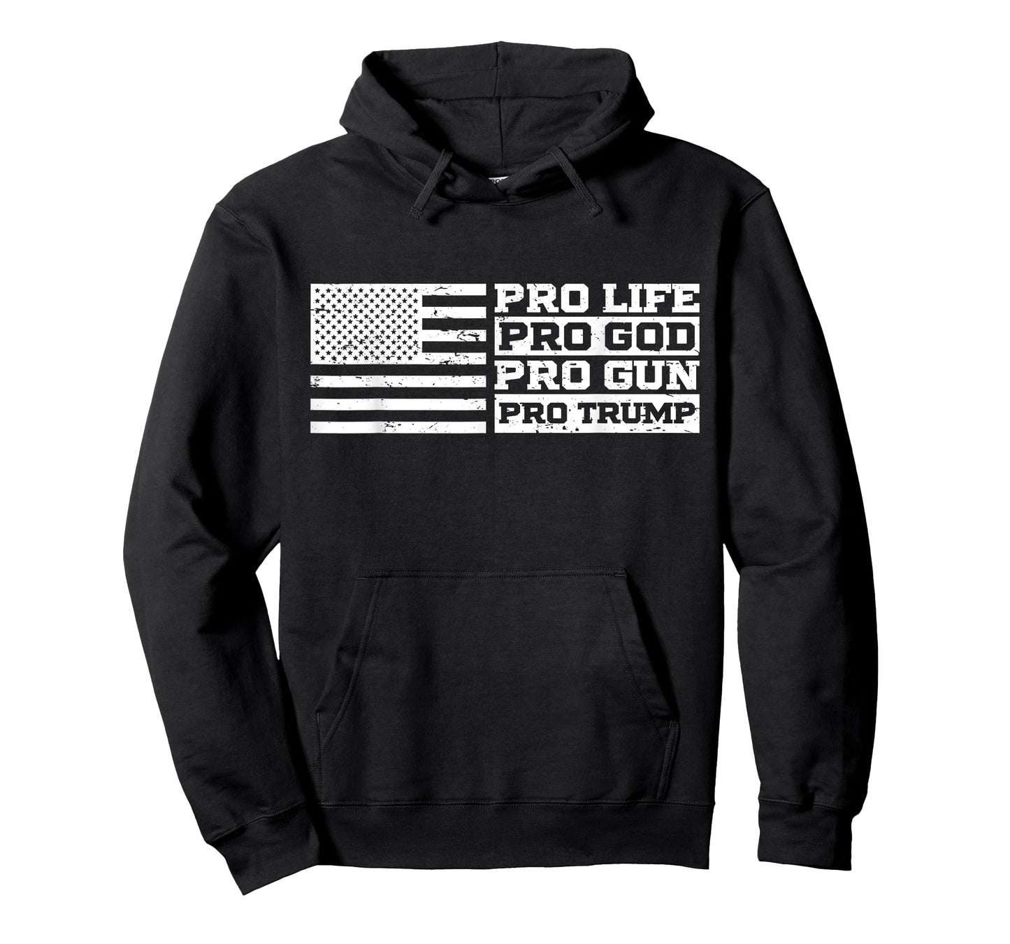 Pro Life Pro God Pro Gun Pro Trump T-Shirt