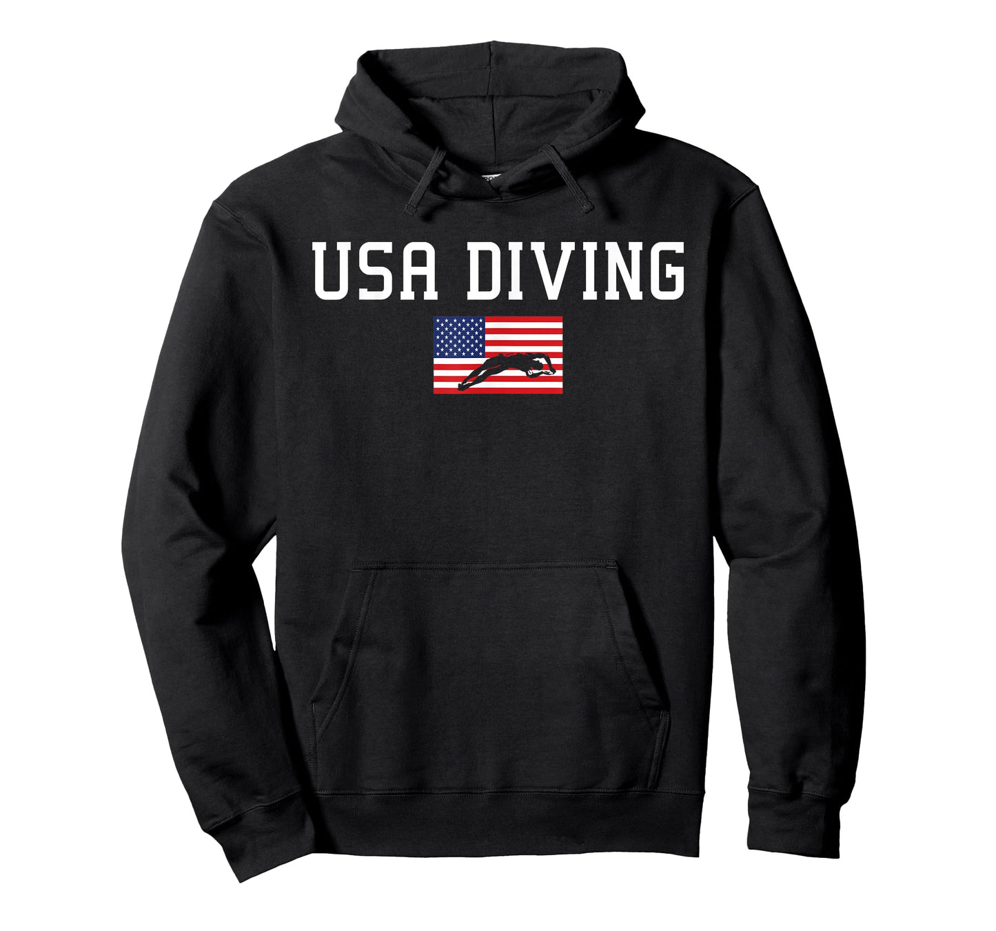 USA Diving American Flag T-Shirt T-Shirt