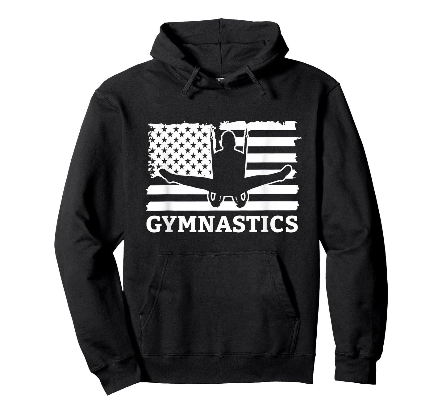 American Gymnastics USA Flag Gymnast Athlete Women Kids Men T-Shirt