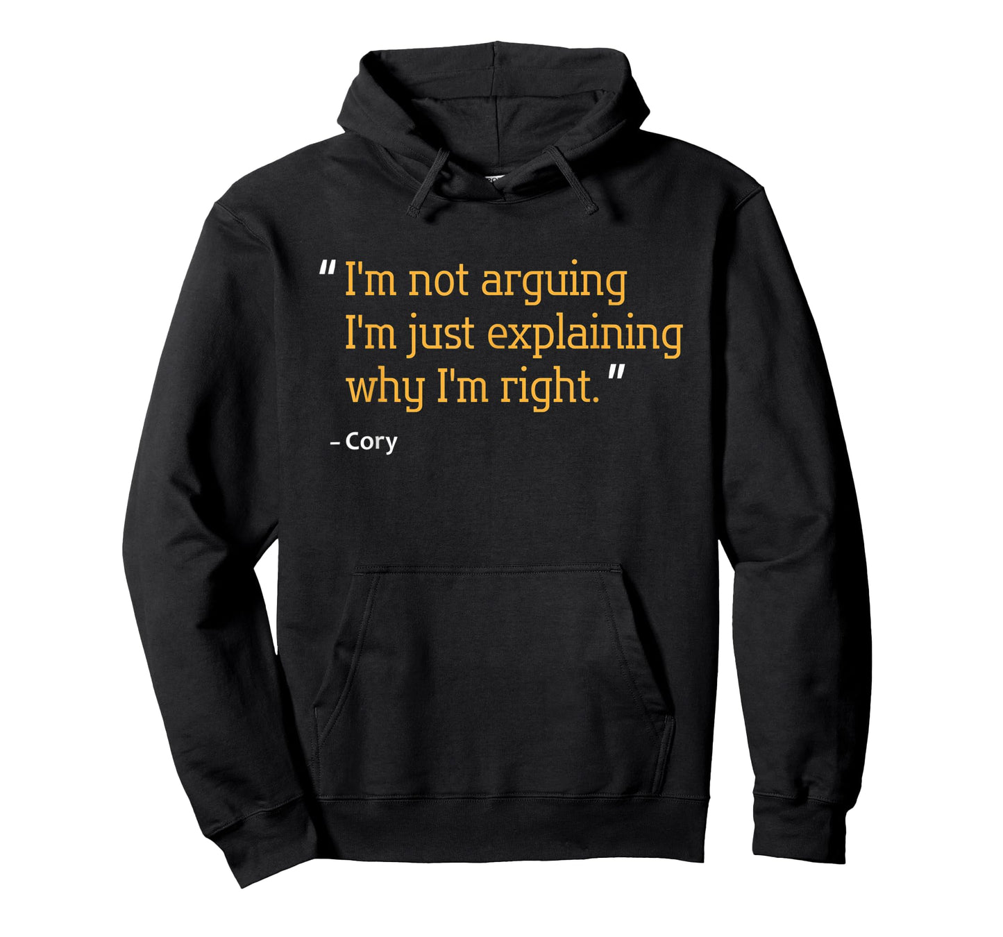 CORY Gift Quote Funny Birthday Personalized Name Idea T-Shirt