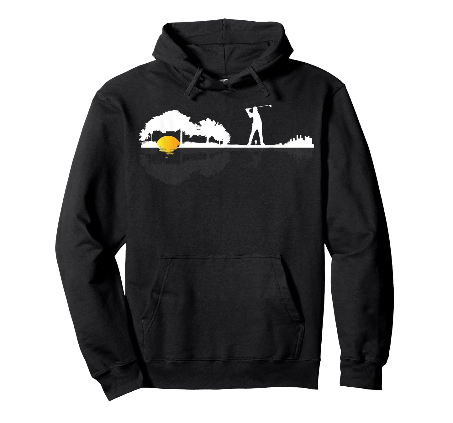 Cool Guitar Golf Player Gift Guitarist Golfer Unique Golfing T-Shirt