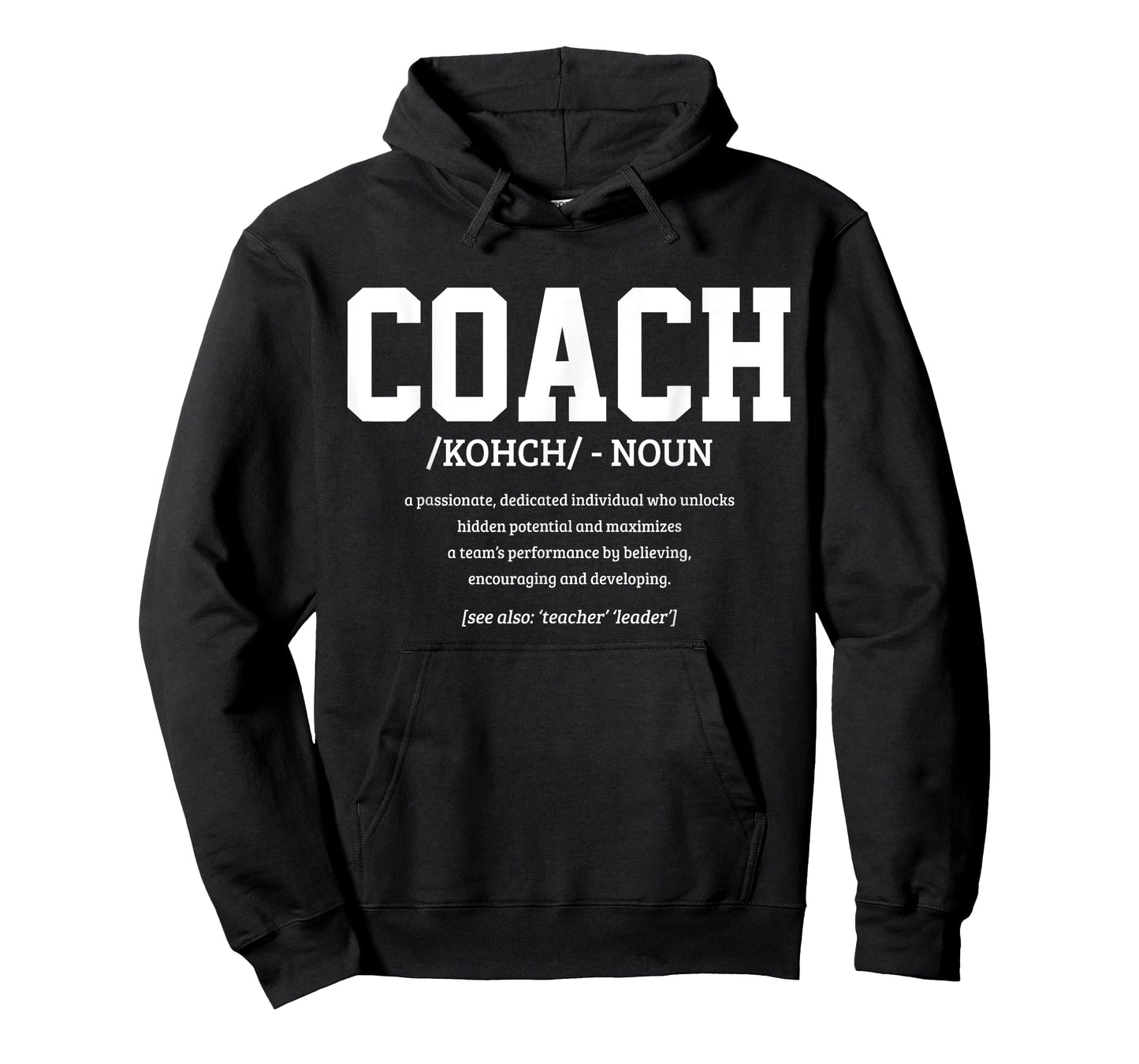 Coach Definition Funny Handball Football Trainer Sport T-Shirt