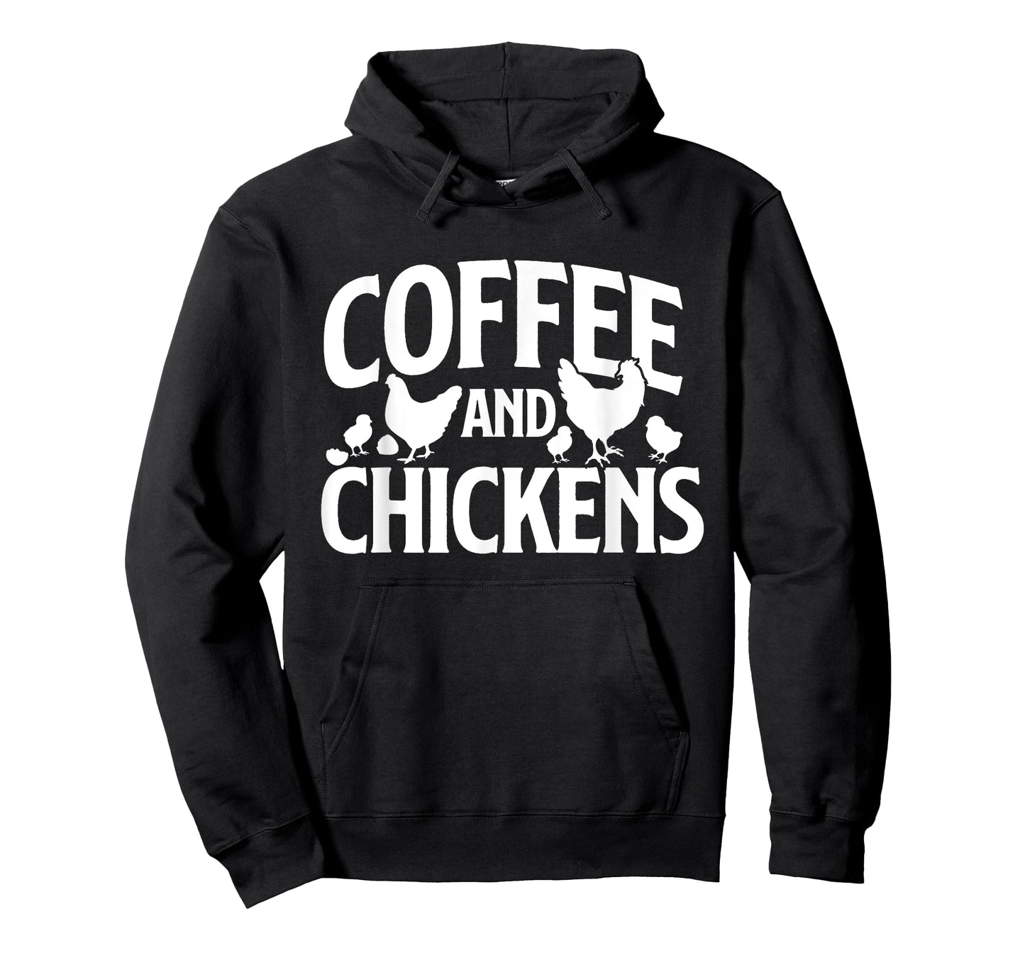 Coffee and Chickens - Chicken Lover Poultry Owner T-Shirt