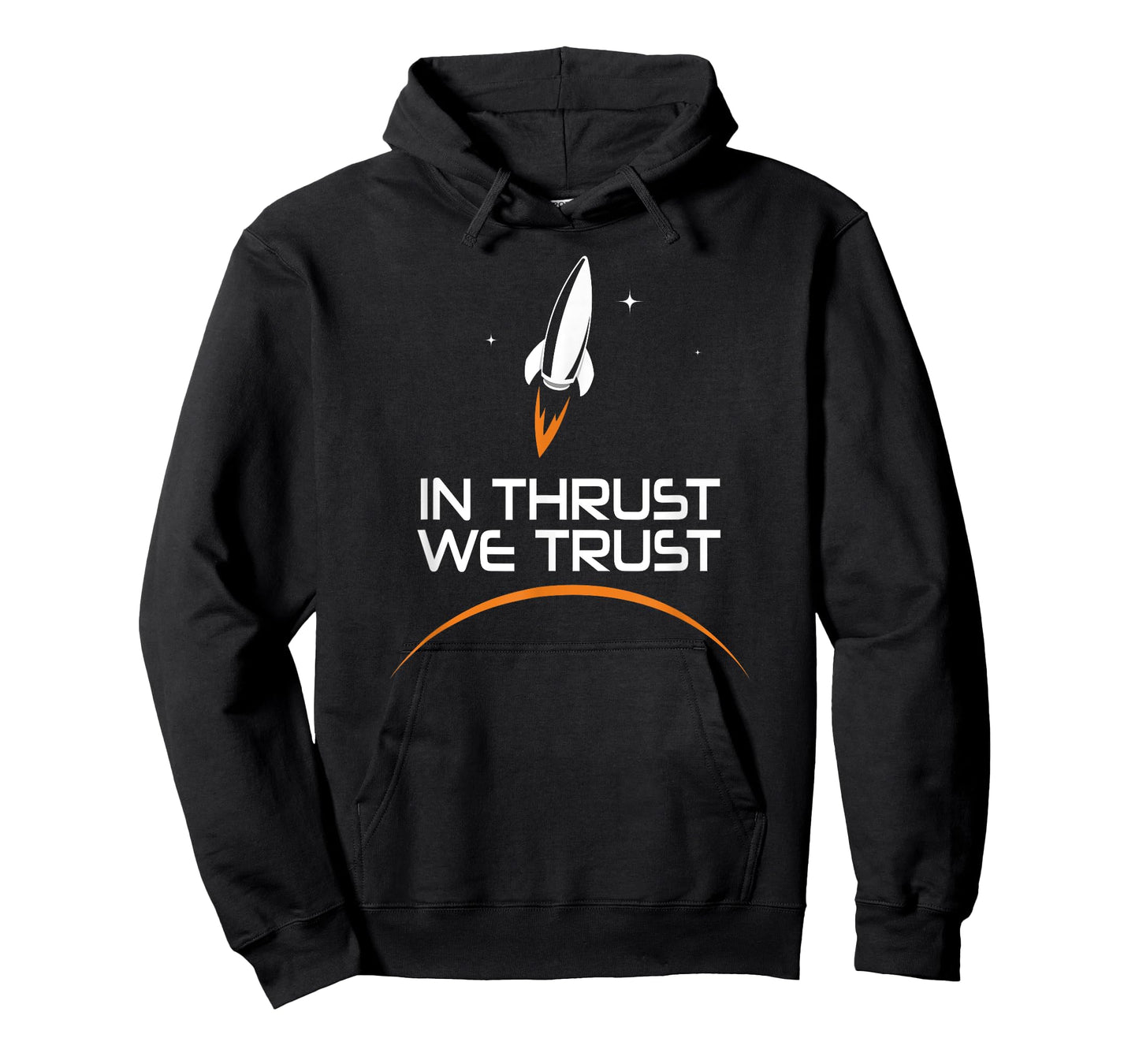 In Thrust We Trust Spaceship Rocket Space Exploration T-Shirt
