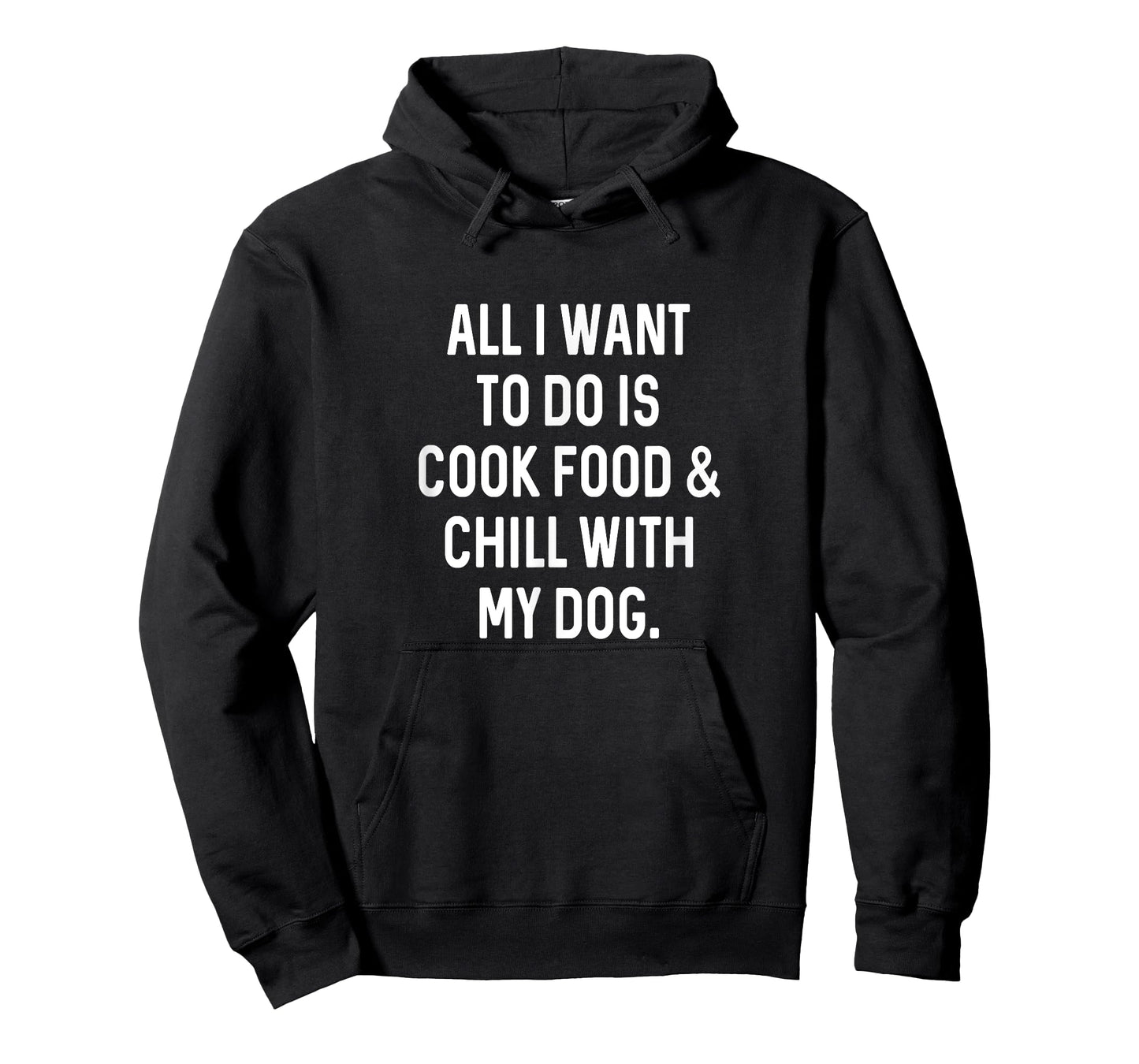 Cooking Food Chill With Dog Funny Kitchen Cook T-Shirt