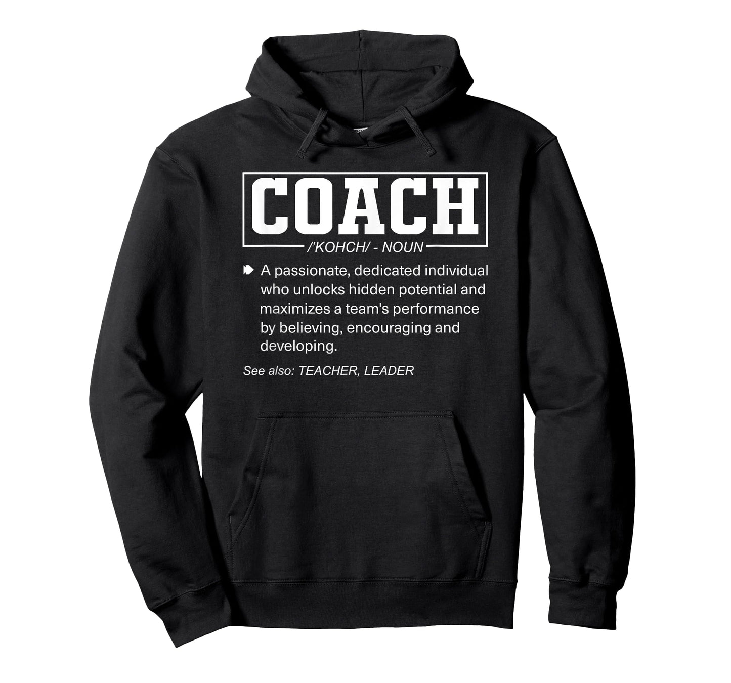 Coach Definition Funny Coach's Sports Instructor T-Shirt