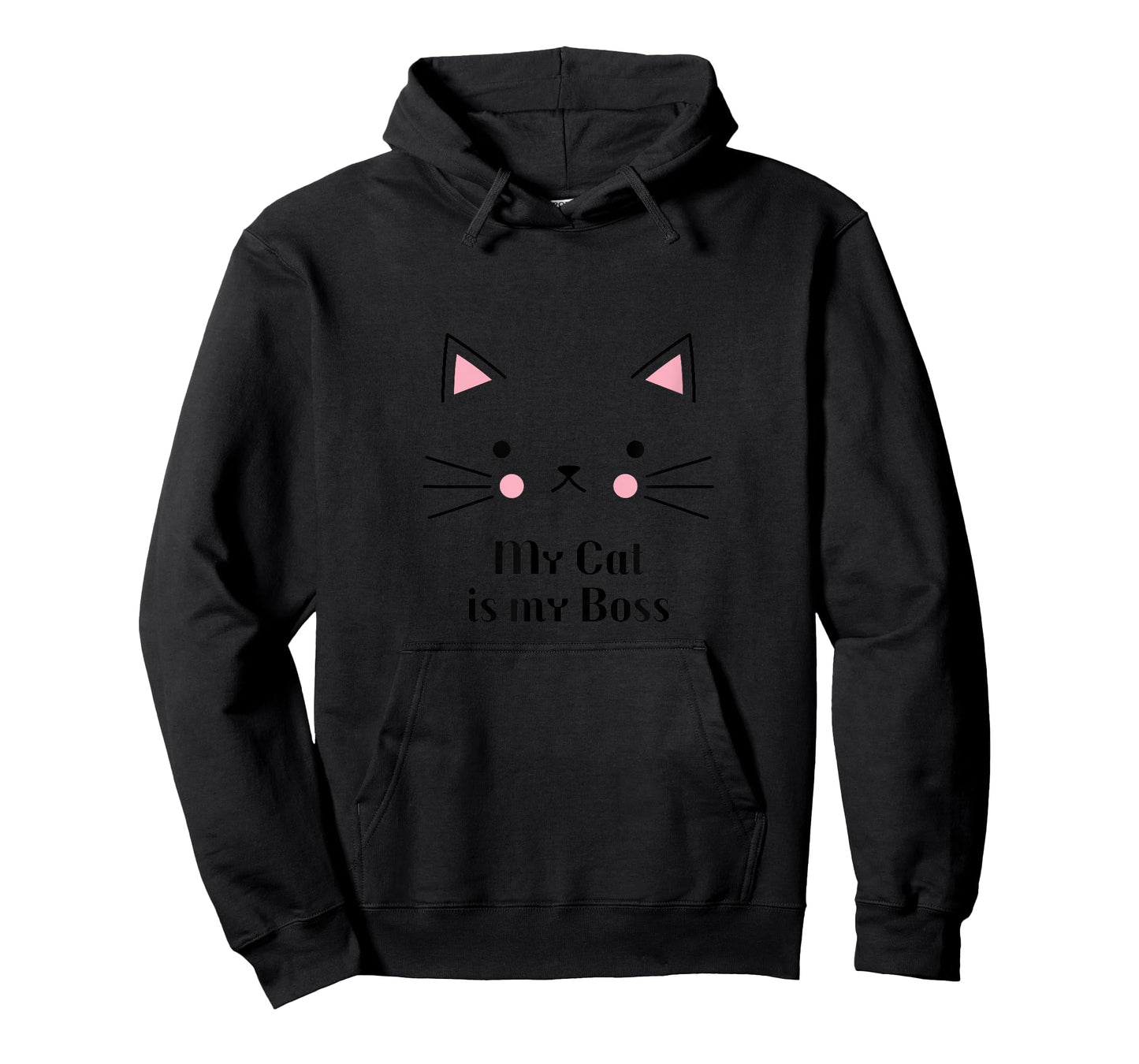 My Cat is My Boss Men Women T-Shirt