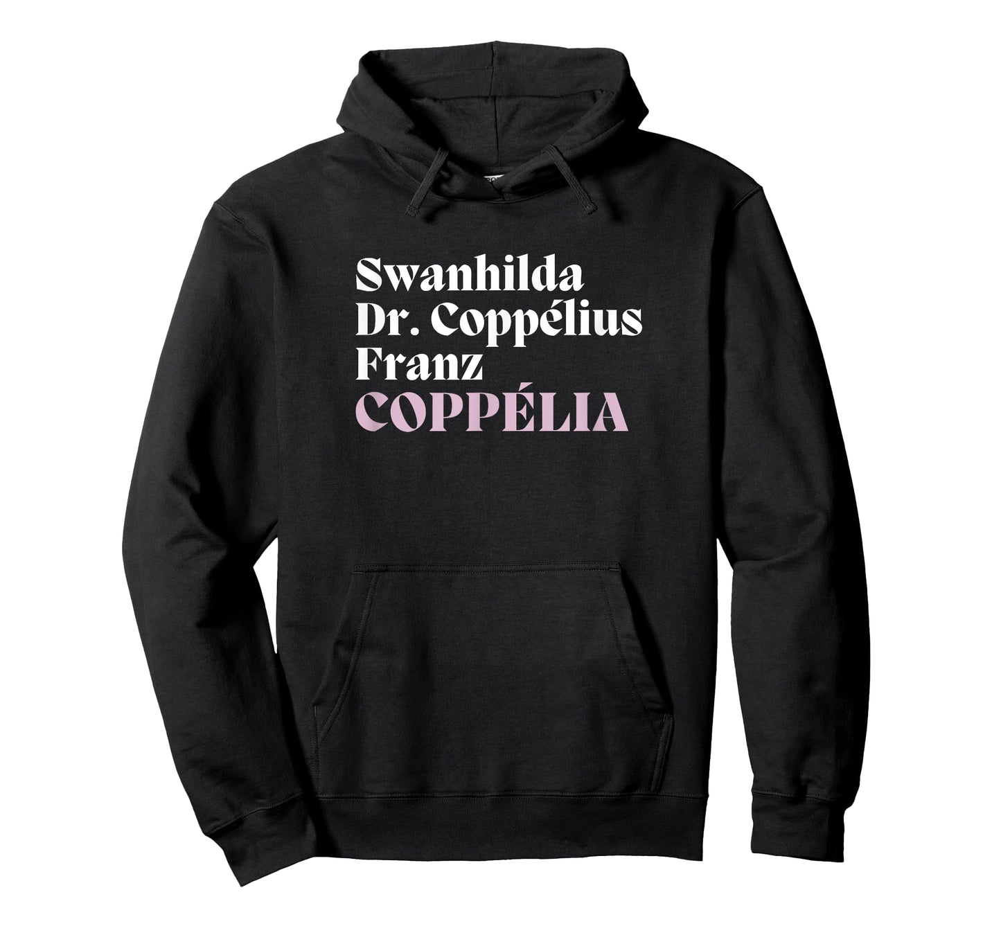 Coppélia BALLET Main Characters Cast List Dancer Graphic T-Shirt